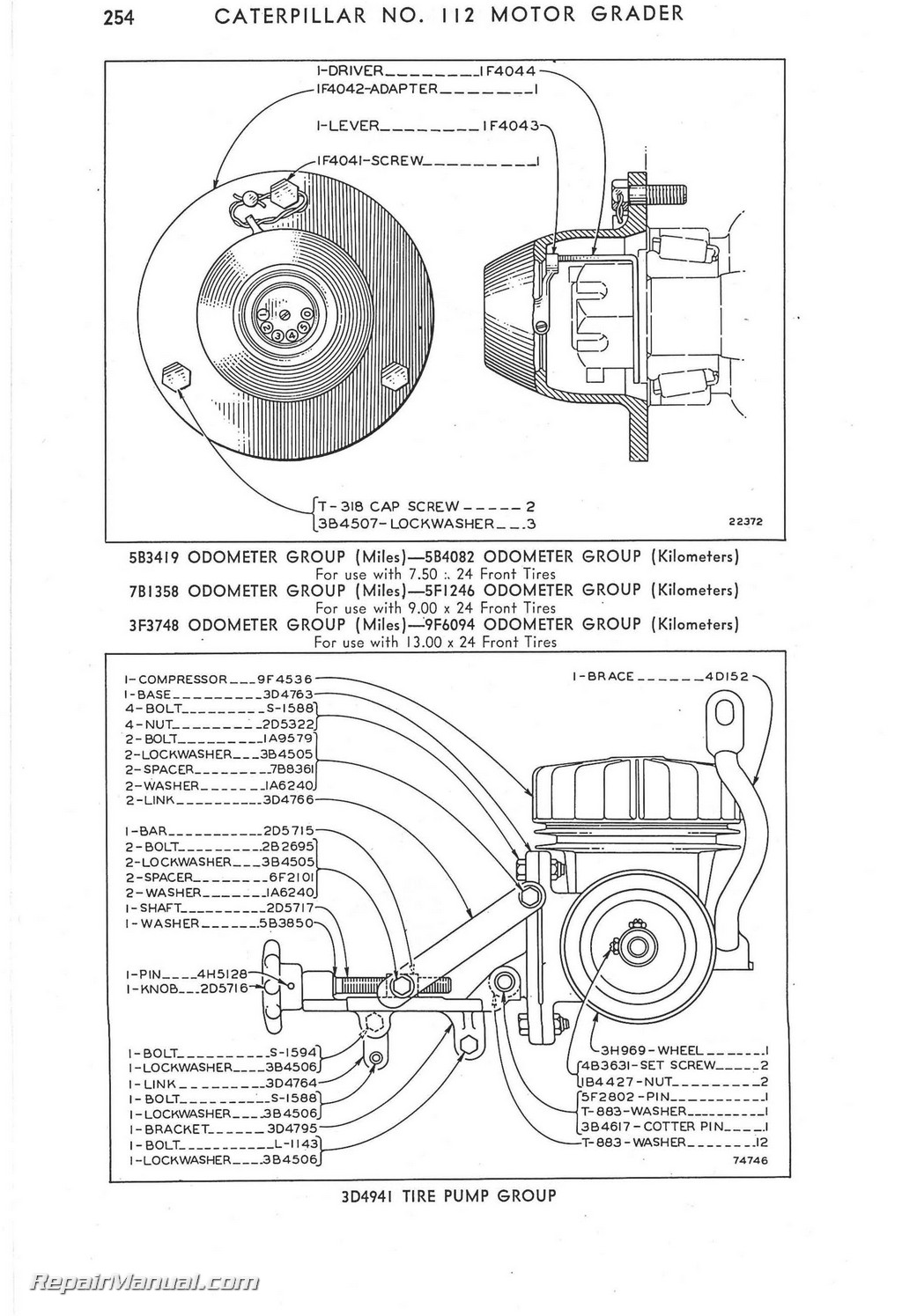 Cat 428c Parts Manual